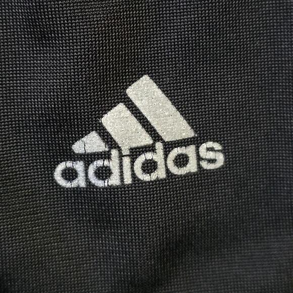 adidas Climalite Basketball Shorts Men’s Large Black Red 3-Stripe Pockets - Picture 2 of 7